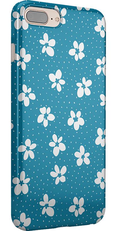 Flower My World | Ocean Blue Floral Case