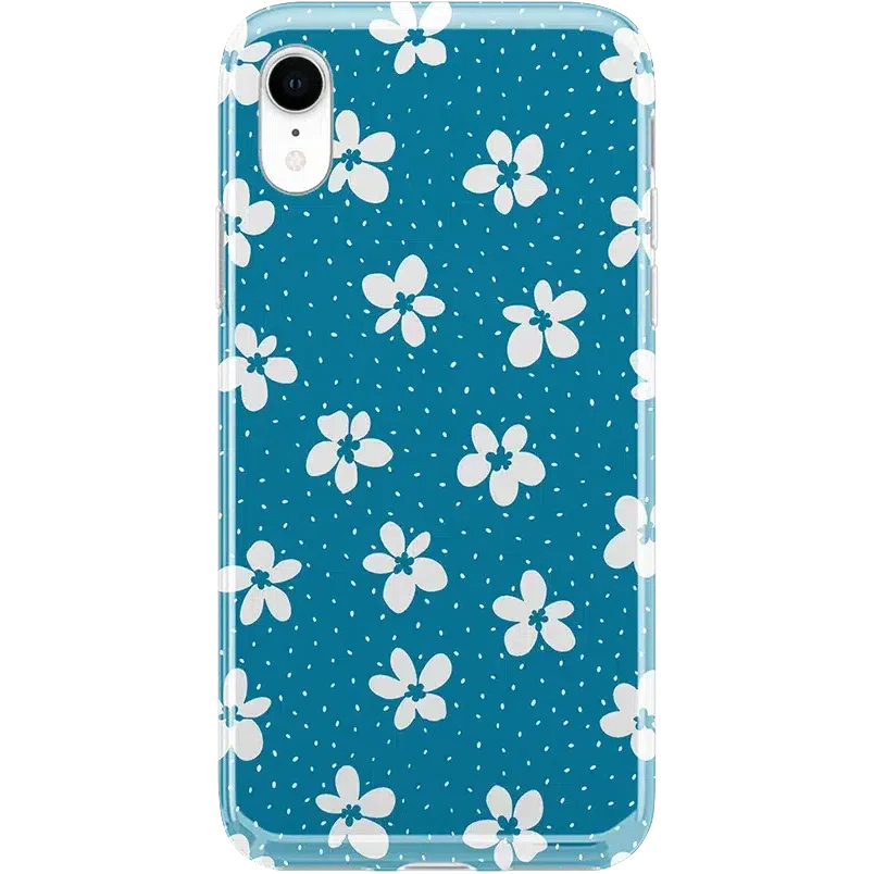 Flower My World | Ocean Blue Floral Case