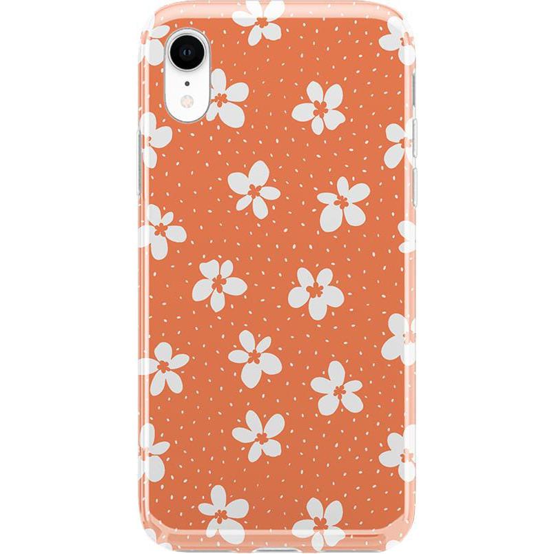 Flower My World | Burnt Orange Floral Case