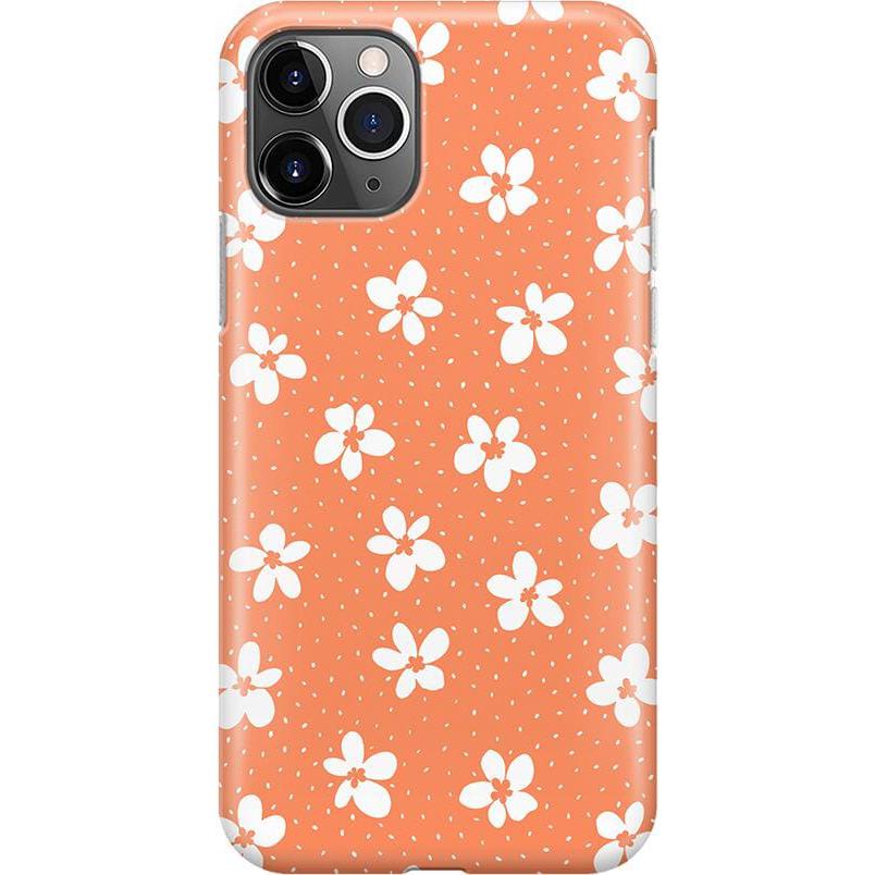 Flower My World | Burnt Orange Floral Case