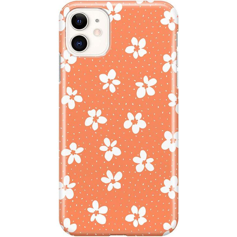 Flower My World | Burnt Orange Floral Case iPhone Case get.casely Classic iPhone 11 