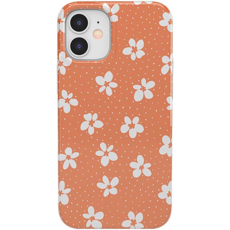 Flower My World | Burnt Orange Floral Case