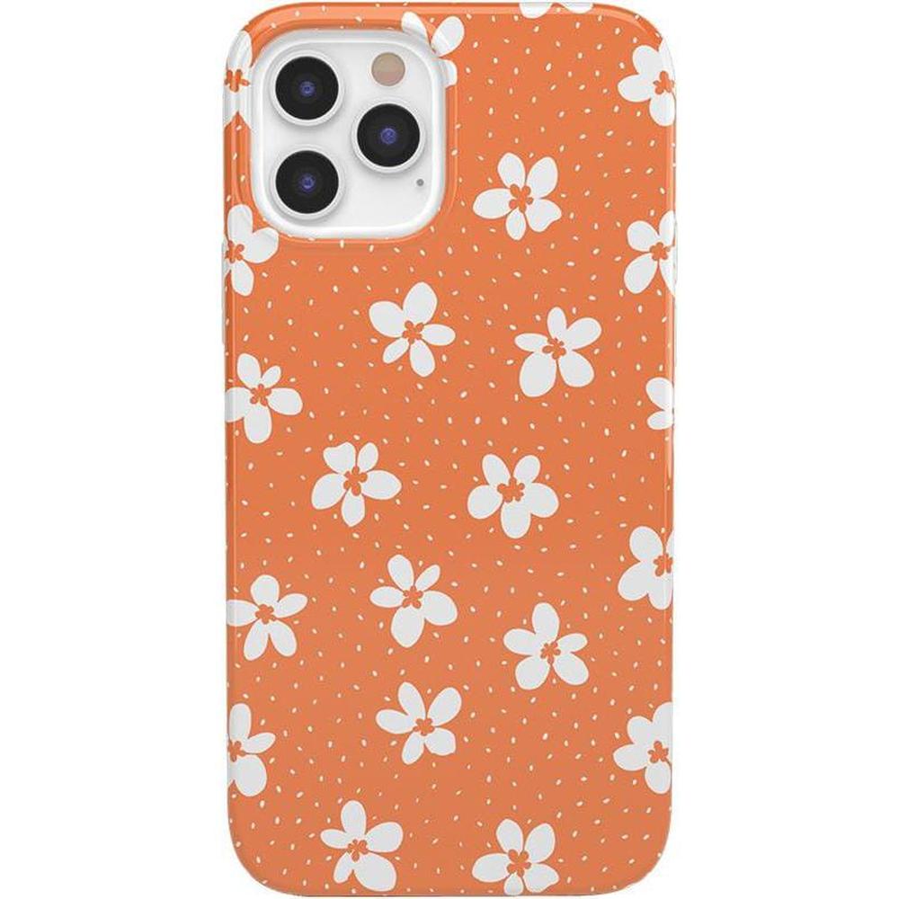 Flower My World | Burnt Orange Floral Case iPhone Case get.casely Classic iPhone 12 Pro Max 