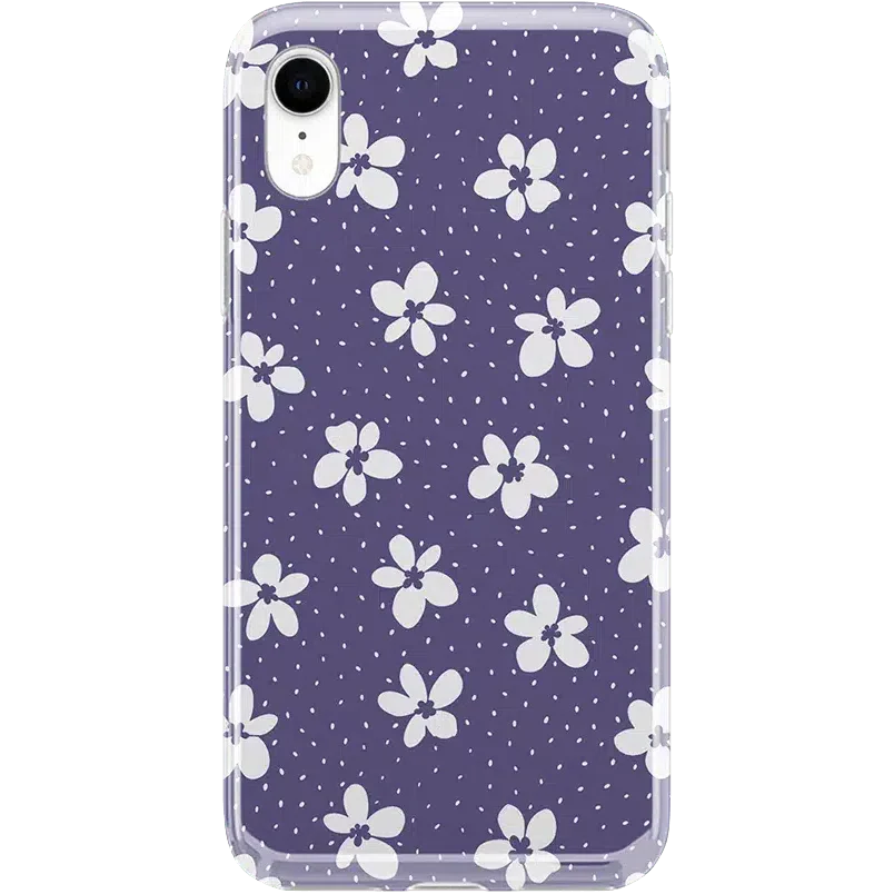 Flower My World | Purple Mauve Floral Case