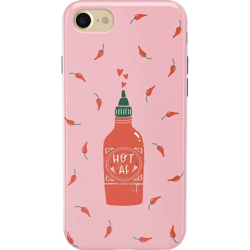 Spicy AF | Pink Chili Hot Sauce Case