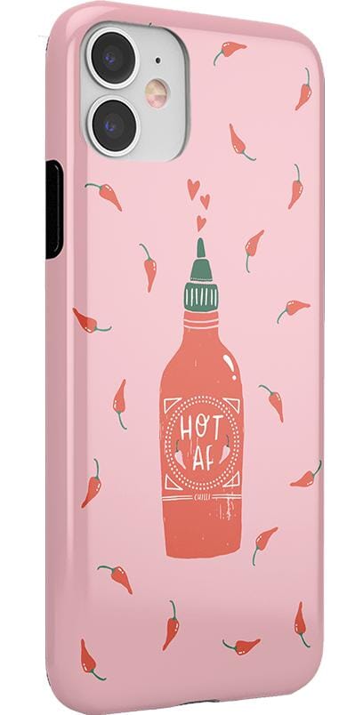 Spicy AF | Pink Chili Hot Sauce Case