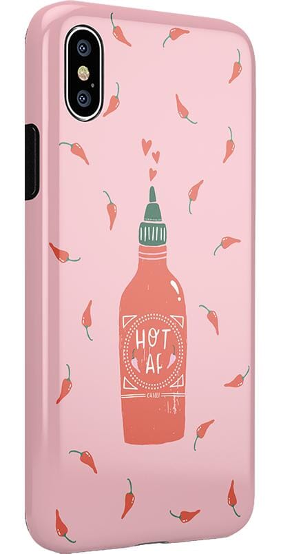 Spicy AF | Pink Chili Hot Sauce Case