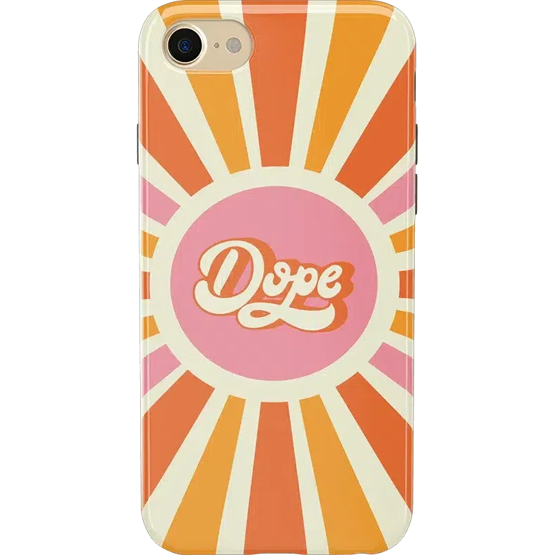 You're Dope | Retro Colorblock Case iPhone Case get.casely Classic iPhone SE (2020 & 2022) 