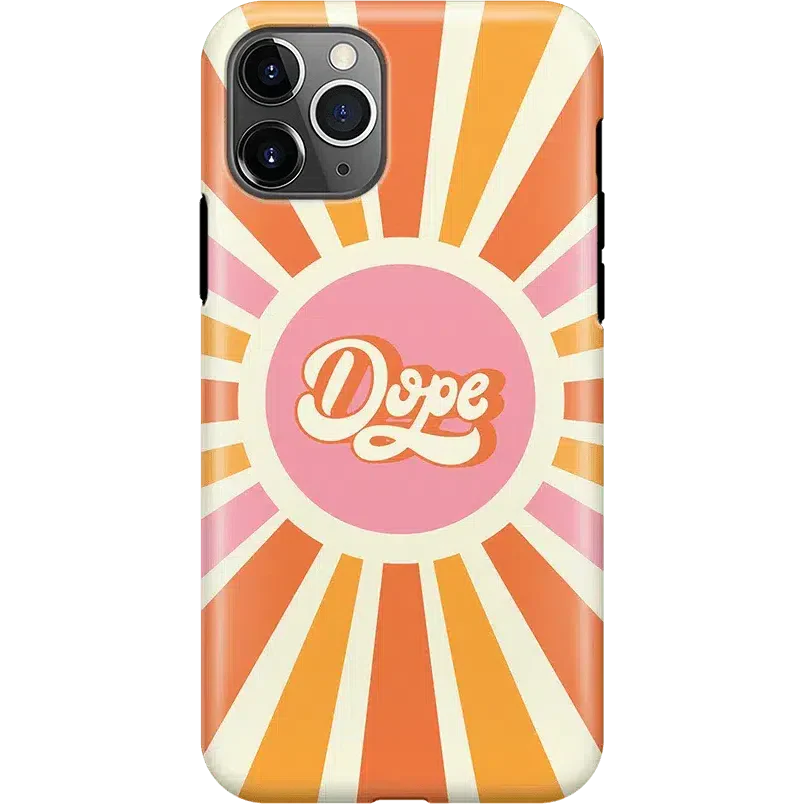 You're Dope | Retro Colorblock Case iPhone Case get.casely Classic iPhone 11 Pro Max 