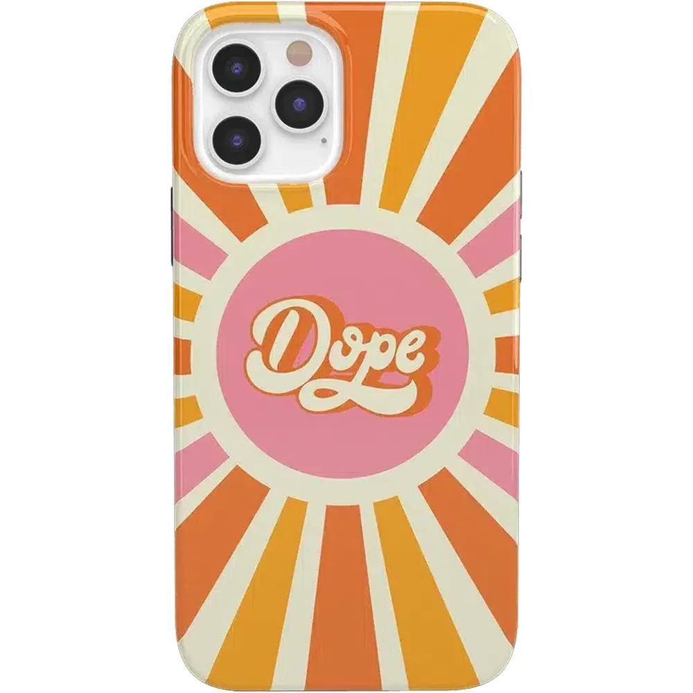 You're Dope | Retro Colorblock Case iPhone Case get.casely Classic iPhone 12 Pro Max 