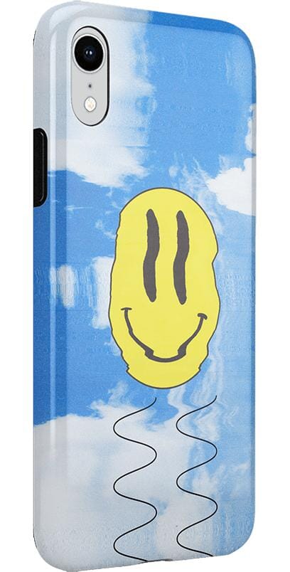 On Cloud Nine | Glitch Smiley Face Case