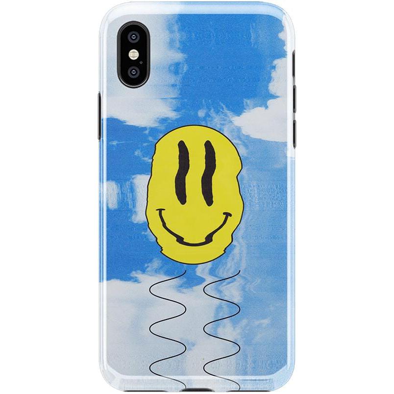 On Cloud Nine | Glitch Smiley Face Case iPhone Case get.casely Classic iPhone XS Max 