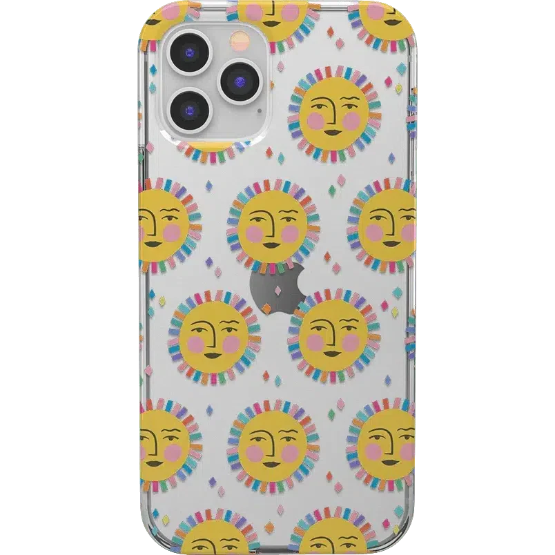 Sunny Days | Sun Patterned Case iPhone Case CASELY Classic iPhone 12 Pro Max 