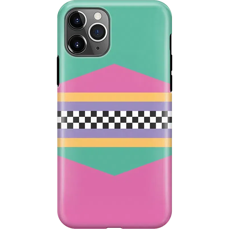 Rad Dad | 80's Colorblock Case iPhone Case get.casely Classic iPhone 11 Pro Max 