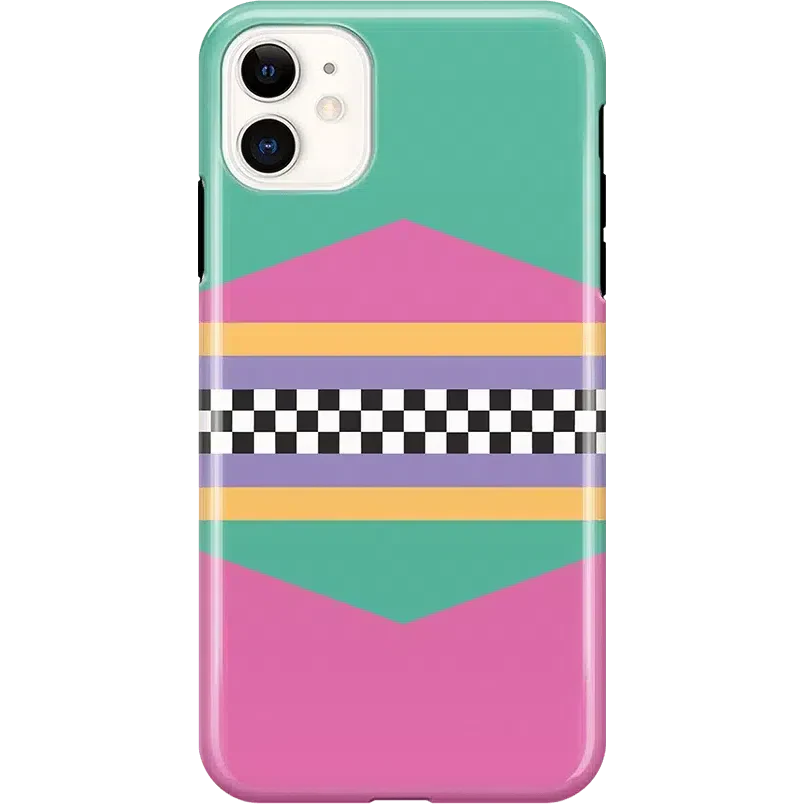 Rad Dad | 80's Colorblock Case iPhone Case get.casely Classic iPhone 11 