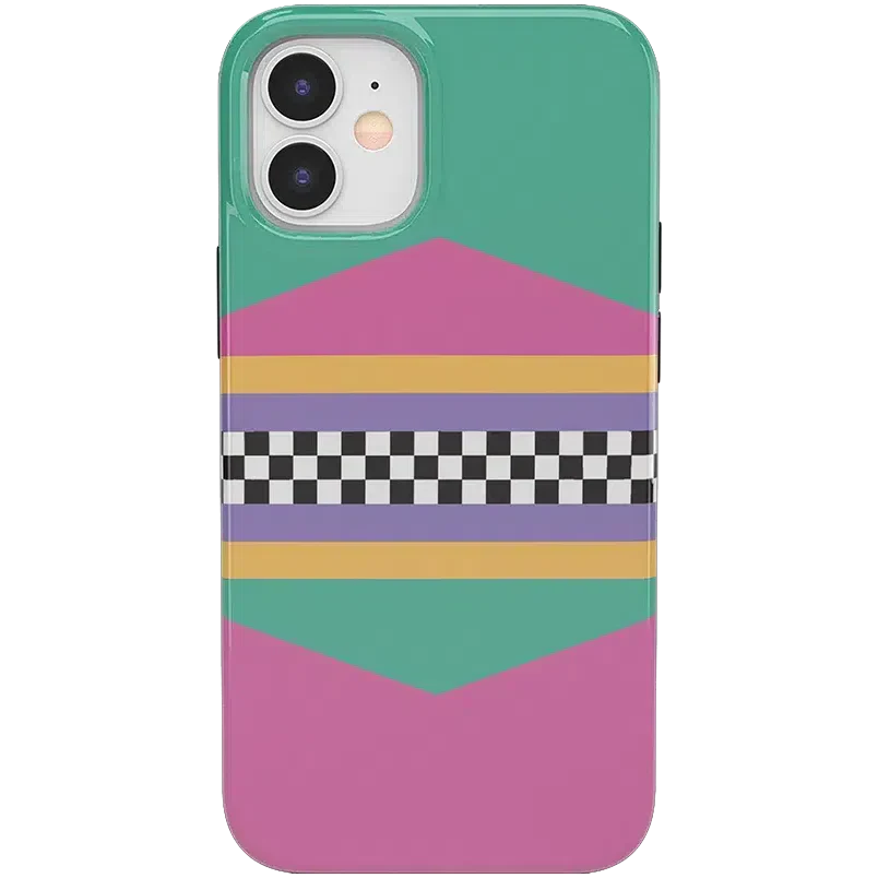 Rad Dad | 80's Colorblock Case iPhone Case get.casely Classic iPhone 12 