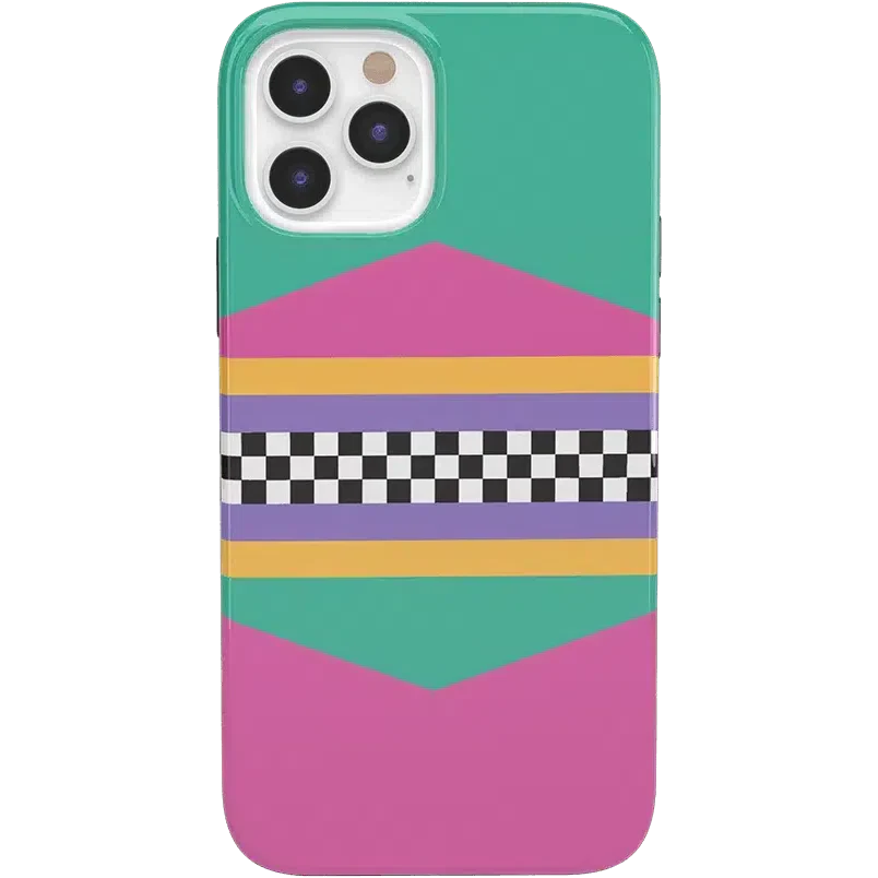 Rad Dad | 80's Colorblock Case iPhone Case get.casely Classic iPhone 12 Pro Max 