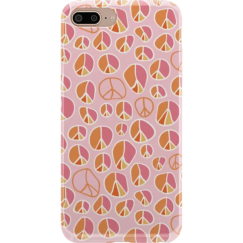 Peace Out | Groovy Peace Sign Case iPhone Case get.casely Classic iPhone 6/7/8 Plus 