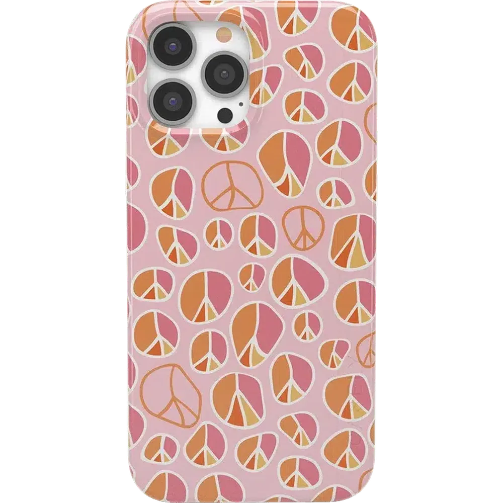 Peace Out | Groovy Peace Sign Case iPhone Case get.casely Classic + MagSafe® iPhone 13 Pro Max 