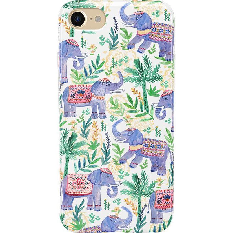 Pastel Gardens | Watercolor Elephant Floral Case iPhone Case get.casely Classic iPhone SE (2020 & 2022) 