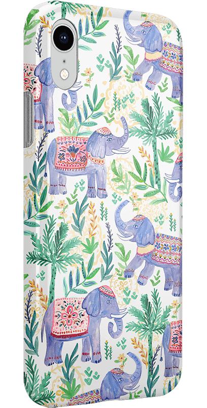 Pastel Gardens | Watercolor Elephant Floral Case