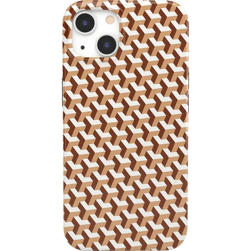 Step It Up | Abstract Geo Case iPhone Case get.casely Classic + MagSafe® iPhone 13 