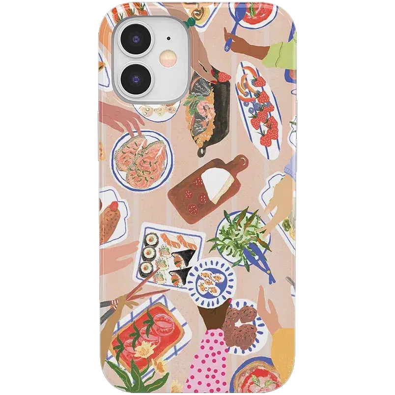 Picnic Party | Painted Collage Case iPhone Case get.casely Classic iPhone 12