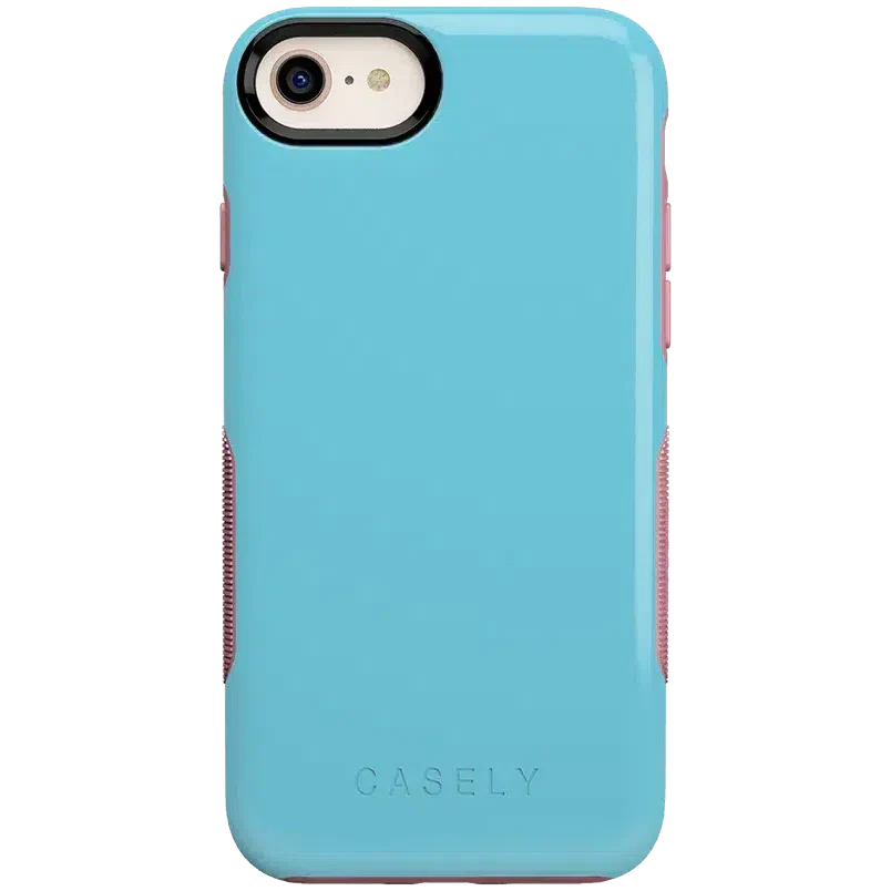 Cotton Candy Electric Blue on Pink | Ultra-Protective Bold Case