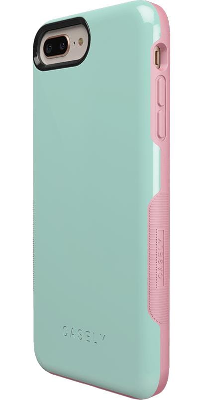 Mint Green on Pink | Ultra-Protective Bold Case