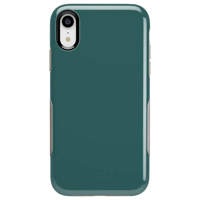 Deep Teal on Nude | Ultra-Protective Bold Case