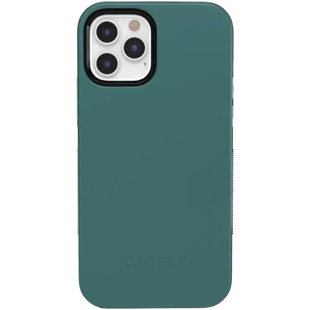 Deep Teal on Nude | Ultra-Protective Bold Case