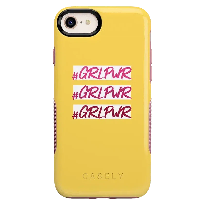 #GRLPWR | Triple Threat iPhone Case iPhone Case get.casely Bold iPhone 6/7/8 