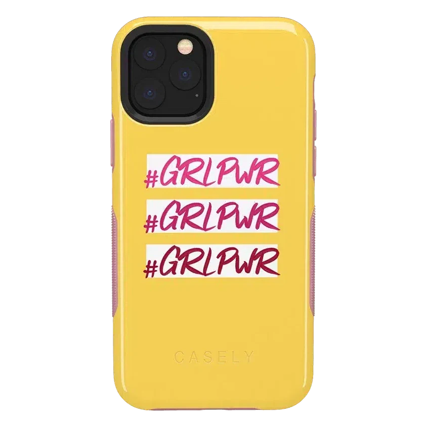 #GRLPWR | Triple Threat iPhone Case iPhone Case get.casely Bold iPhone 11 Pro 