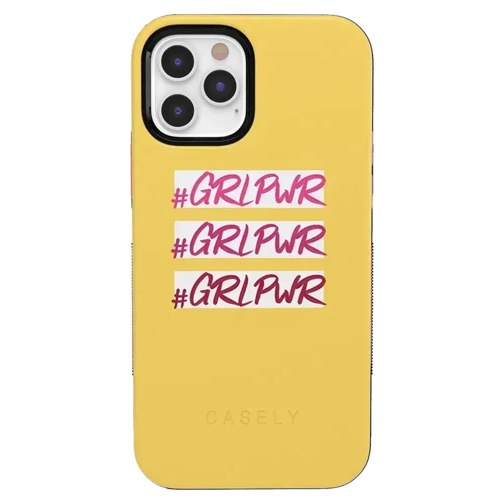 #GRLPWR | Triple Threat iPhone Case iPhone Case get.casely Bold iPhone 12 Pro Max 