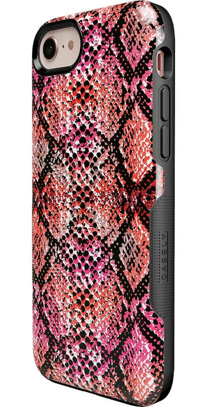 Snake Along | Red Snake Skin Case