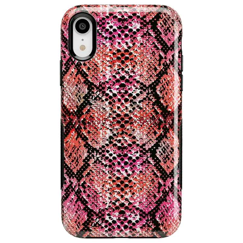 Snake Along | Red Snake Skin Case