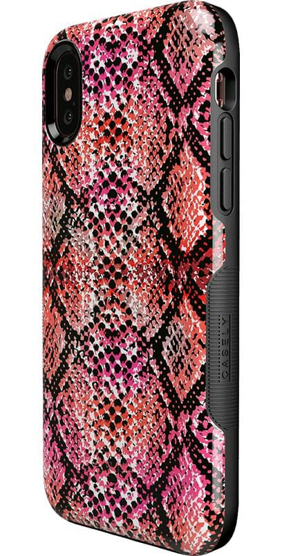 Snake Along | Red Snake Skin Case