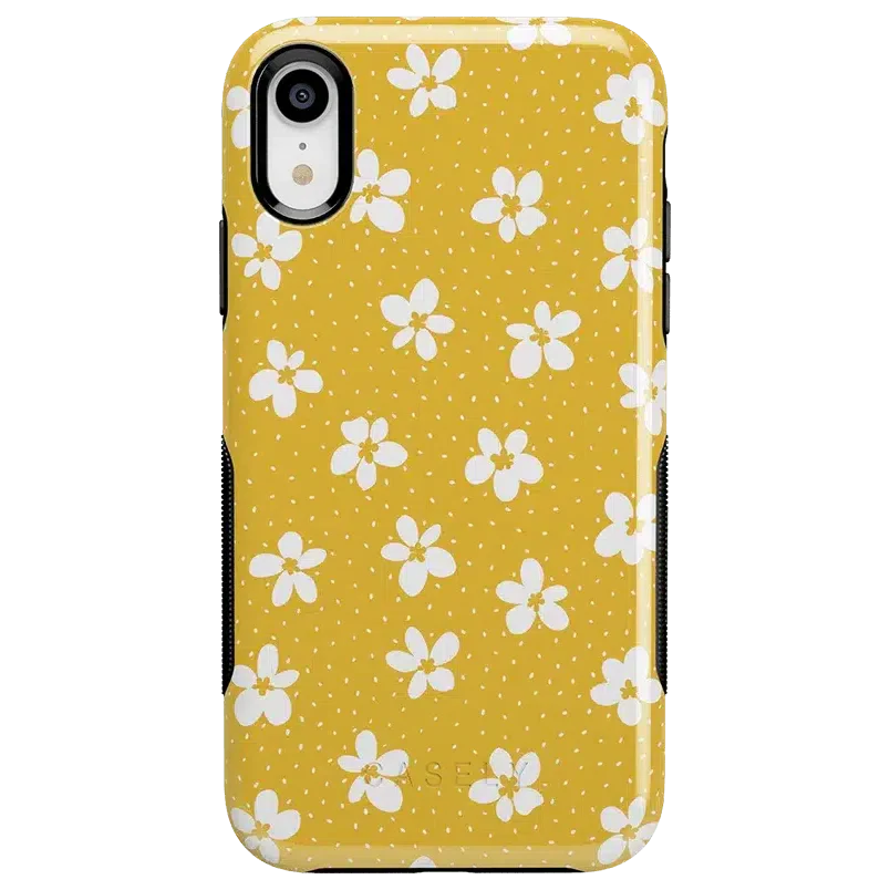 Flower My World | Yellow Floral Case
