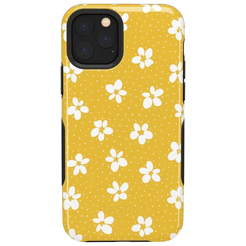 Flower My World | Yellow Floral Case iPhone Case get.casely Bold iPhone 11 Pro 