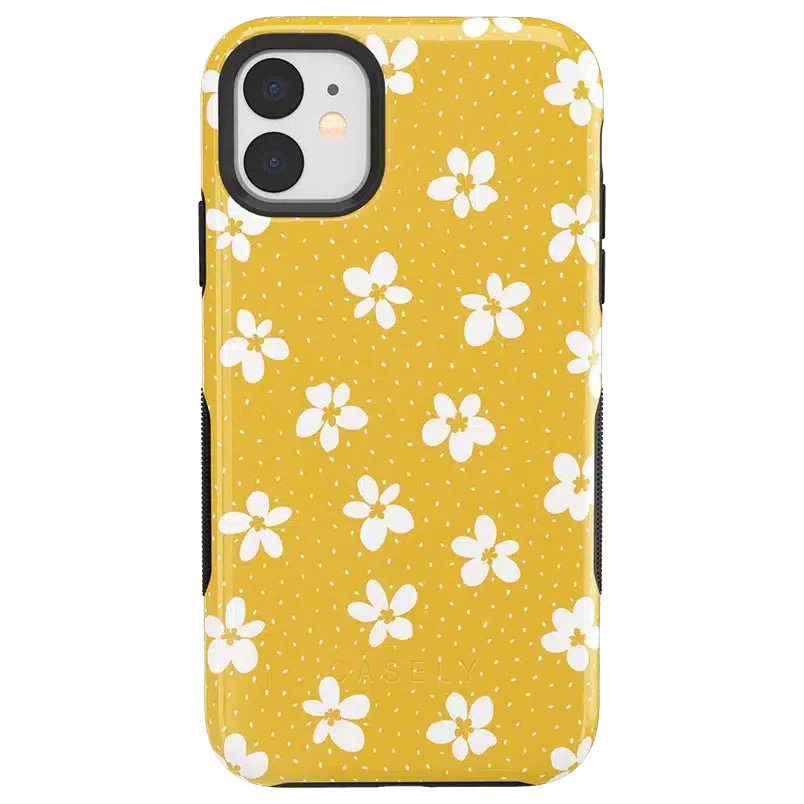 Flower My World | Yellow Floral Case iPhone Case get.casely Bold iPhone 11 