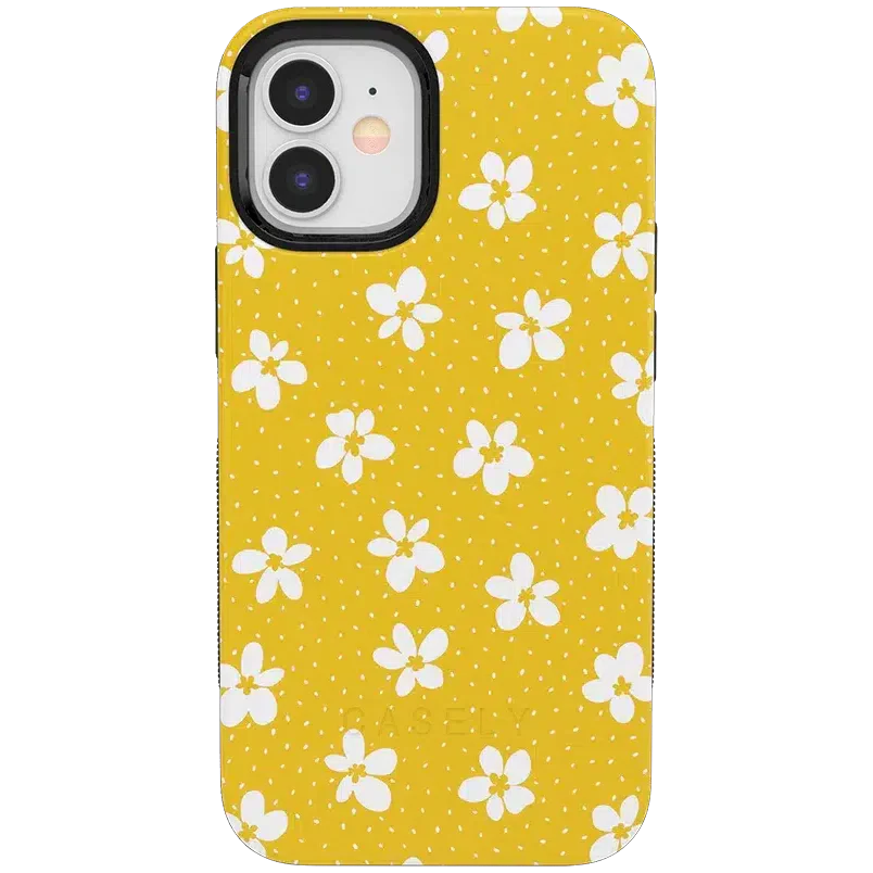 Flower My World | Yellow Floral Case iPhone Case get.casely Bold iPhone 12 Mini 
