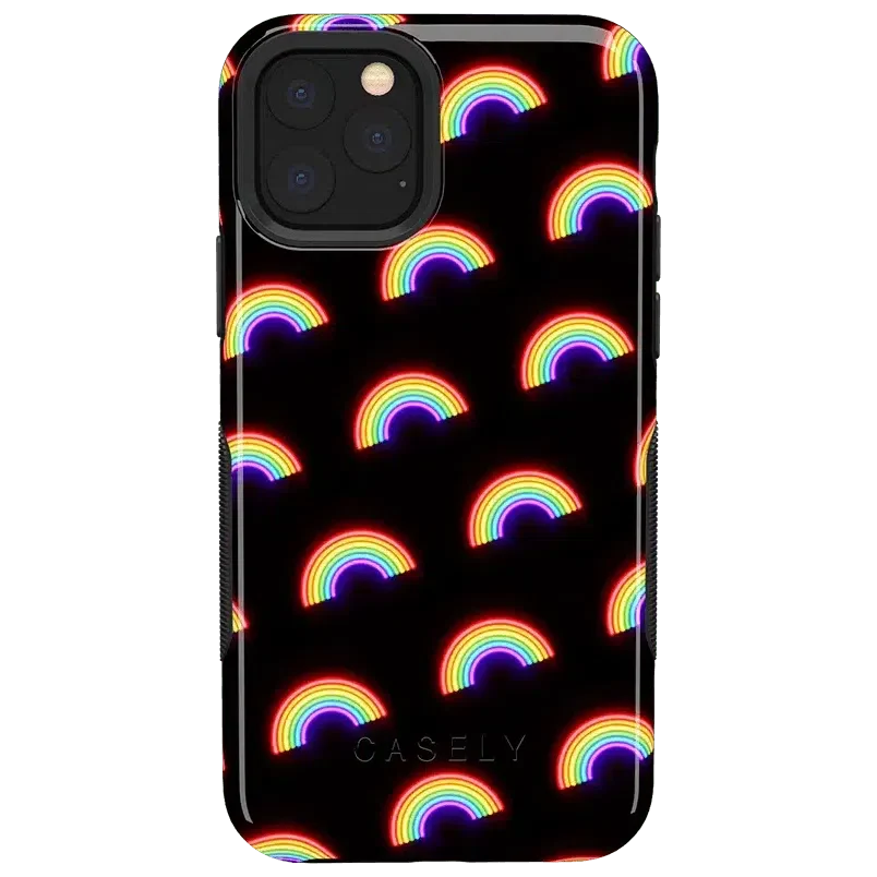 Endless Rainbows | LED Print iPhone Case iPhone Case get.casely Bold iPhone 11 Pro 