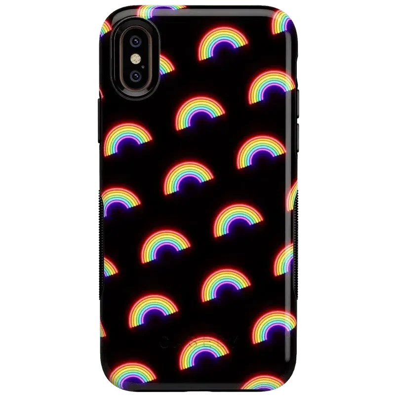 Endless Rainbows | LED Print iPhone Case iPhone Case get.casely Bold iPhone XS Max 