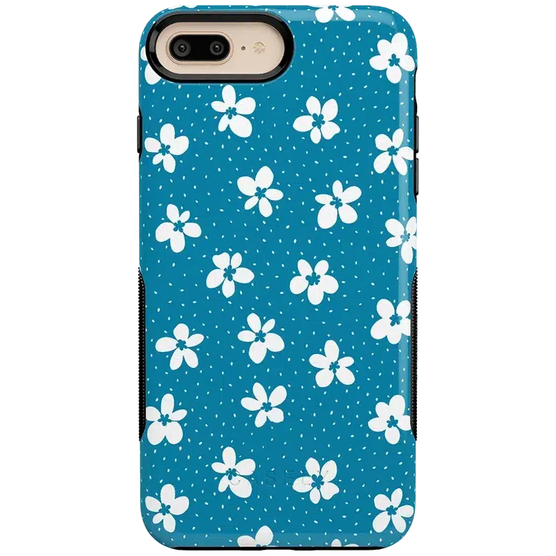 Flower My World | Ocean Blue Floral Case