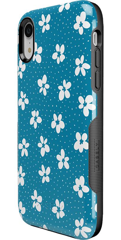 Flower My World | Ocean Blue Floral Case