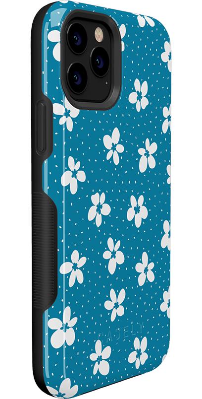 Flower My World | Ocean Blue Floral Case