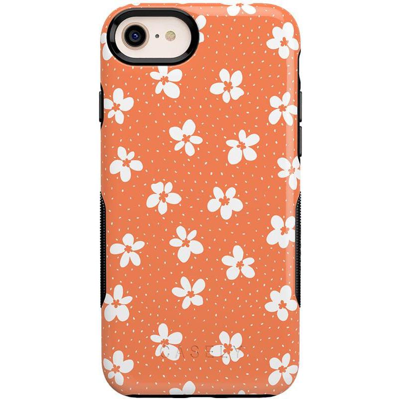 Flower My World | Burnt Orange Floral Case
