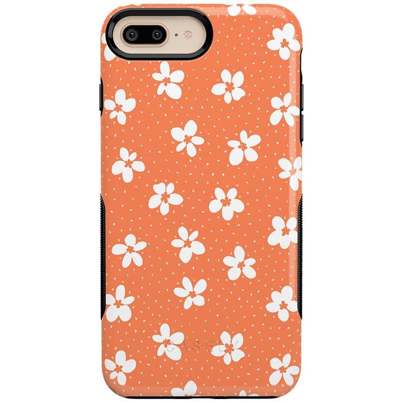 Flower My World | Burnt Orange Floral Case