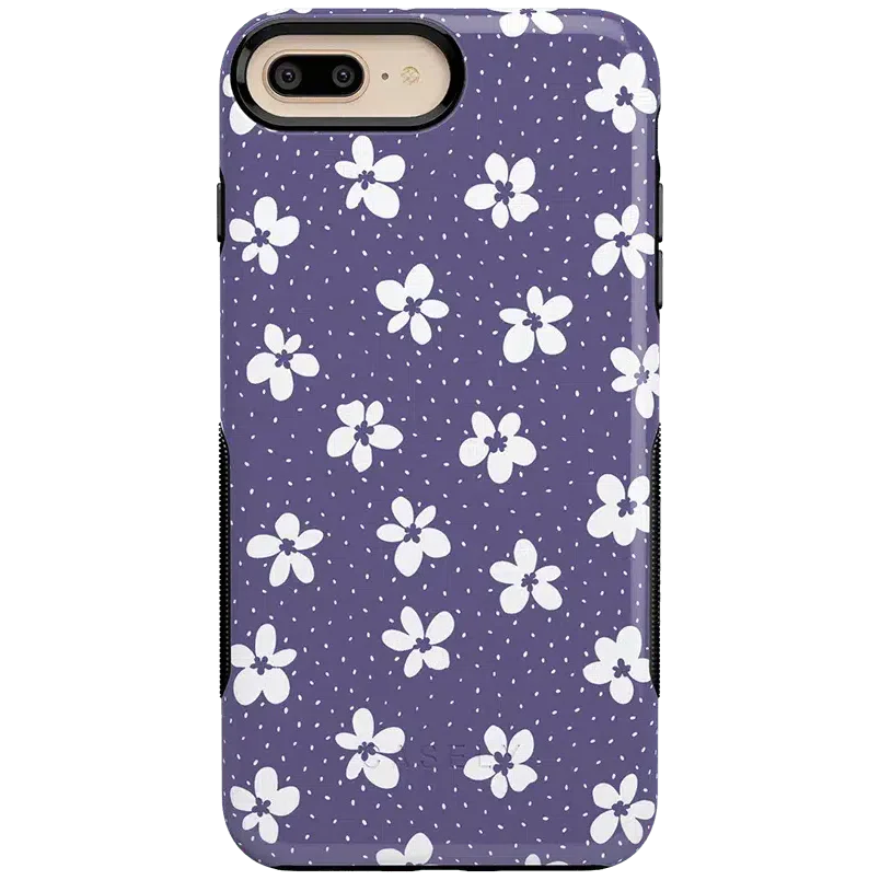 Flower My World | Purple Mauve Floral Case
