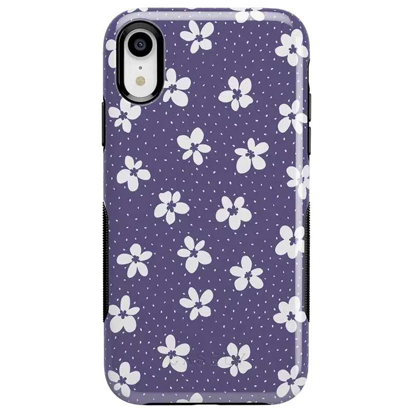 Flower My World | Purple Mauve Floral Case
